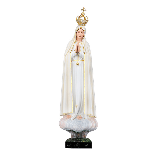 Nuestra Señora Peregrina 110 cm - Madera 2