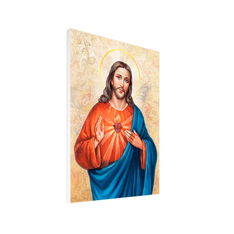 Tela Sacro Cuore 50x70cm 1