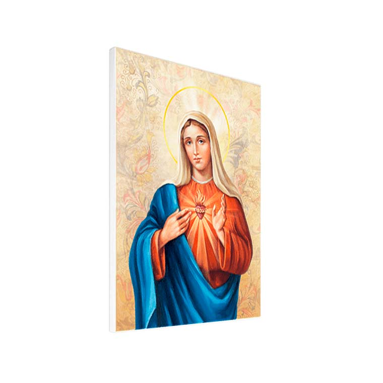 Heart of Mary Printed Frame 50x70cm 1