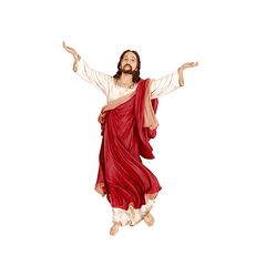 Christ ressuscité 85 cm
