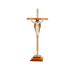 Cristo Ressuscitado na Cruz 81 cm