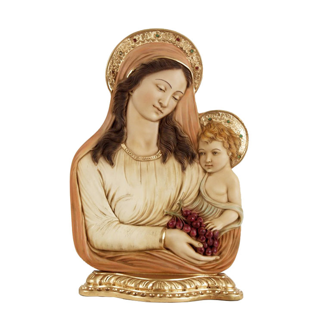 Madonna con Gesù Bambino 45 cm 1