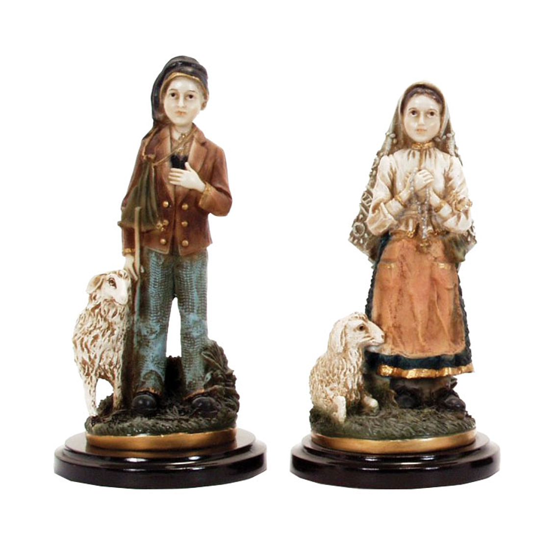 Jacinta e Francisco Marto 25 cm 1