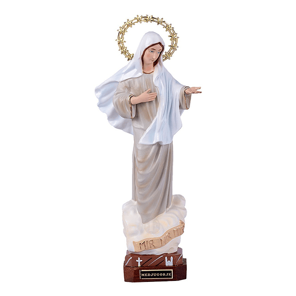 Virgen de Medjugorge 20 cm 1