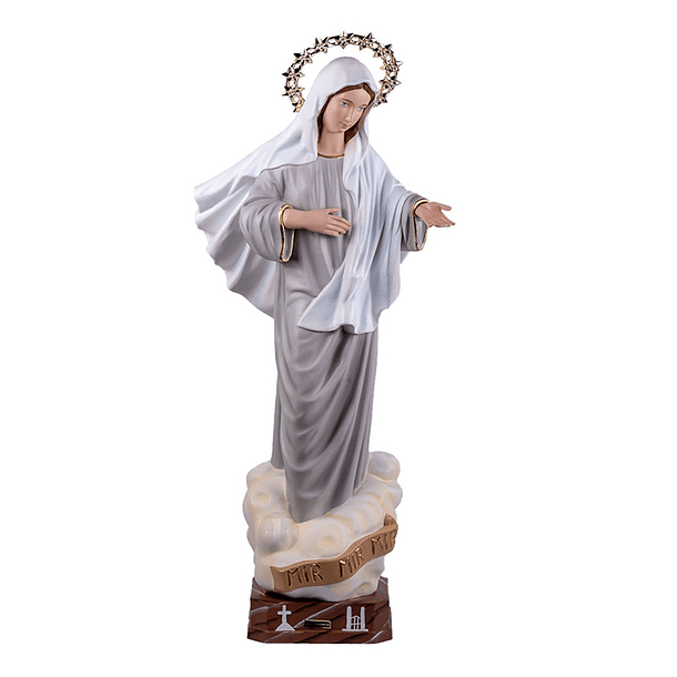 Virgen de Medjugorge 60 cm 1