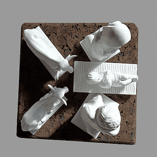 Nativity scene 19 cm