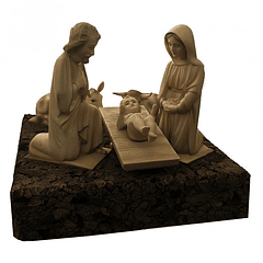 Nativity scene 19 cm