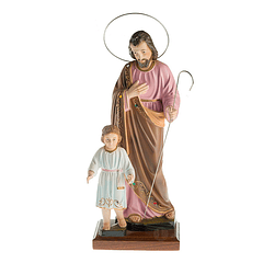 San Giuseppe con bambino 30 cm
