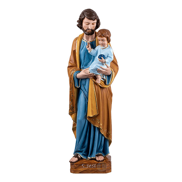 San Giuseppe con bambino 60 cm 1