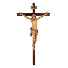 Crucifix en bois 41 cm
