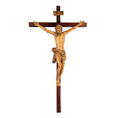 Crucifijo de madera 41 cm