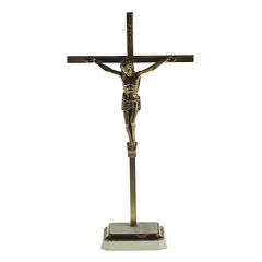 Crucifijo de bronce 21 cm