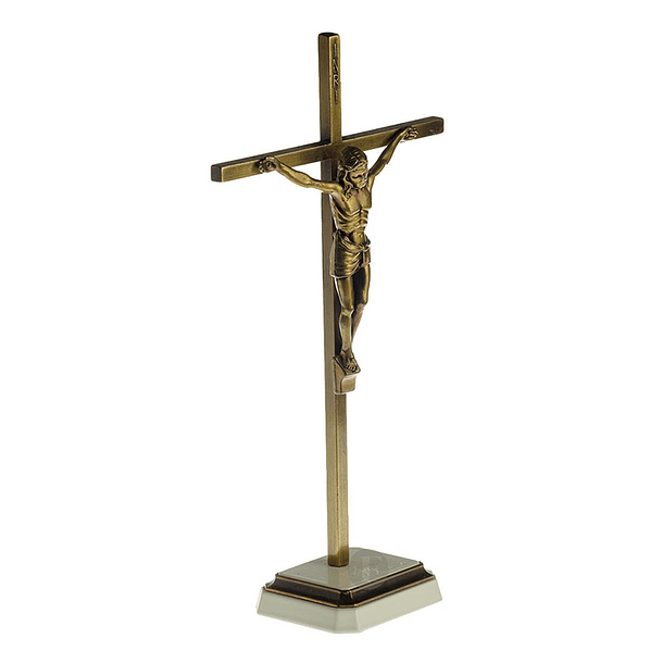 Crucifijo de bronce 21 cm 2