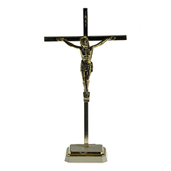 Crucifijo de latón 21 cm