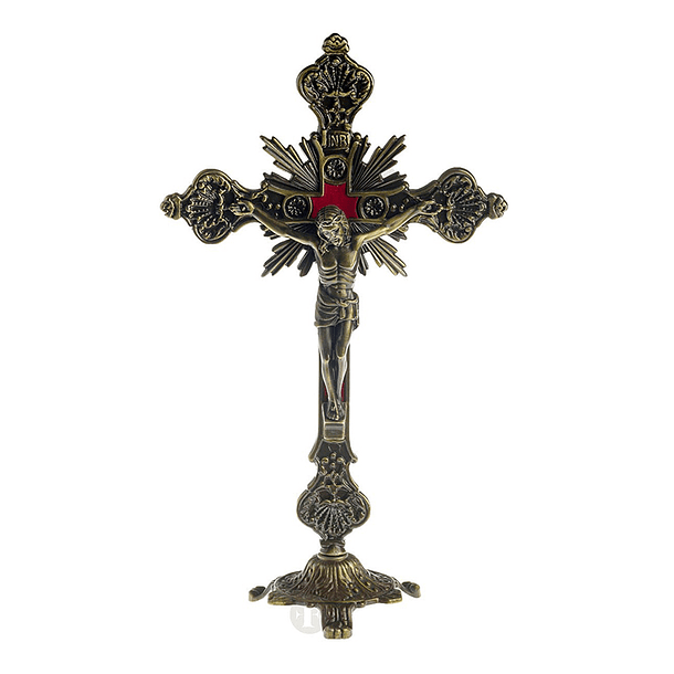 Crucifixo bronze 23 cm 1