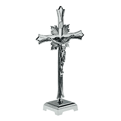 Crucifixo cromado 30 cm