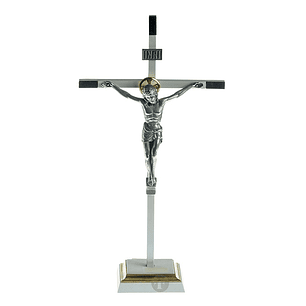 Metal crucifix 22 cm