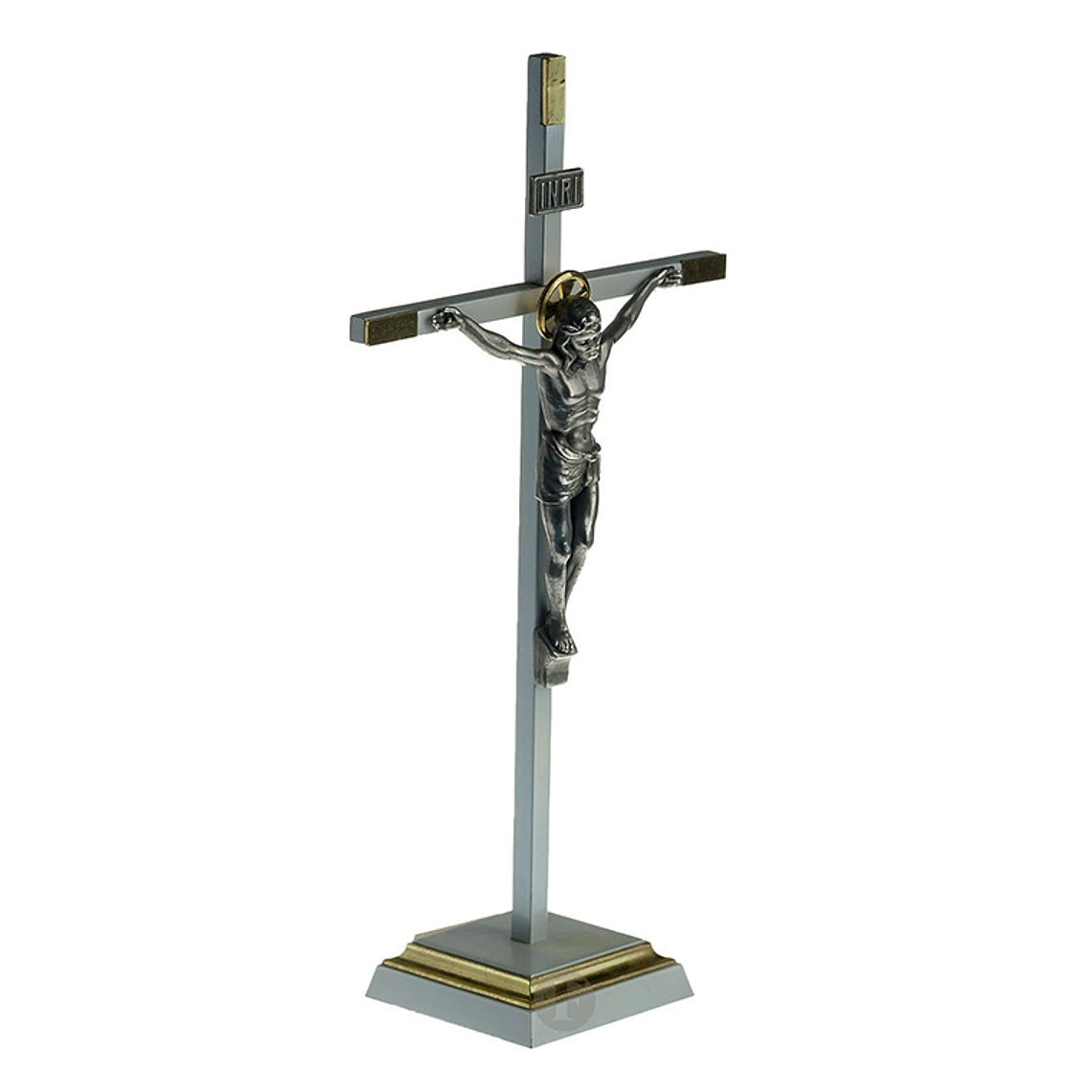 Metal crucifix 22 cm 2