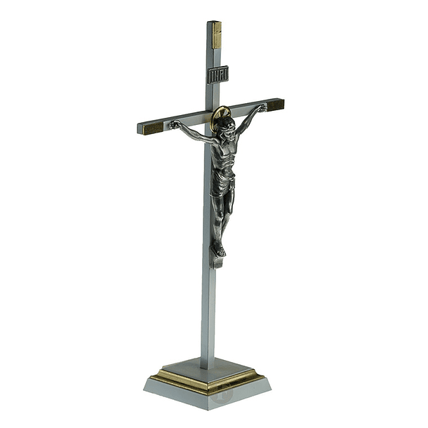 Metal crucifix 22 cm 2