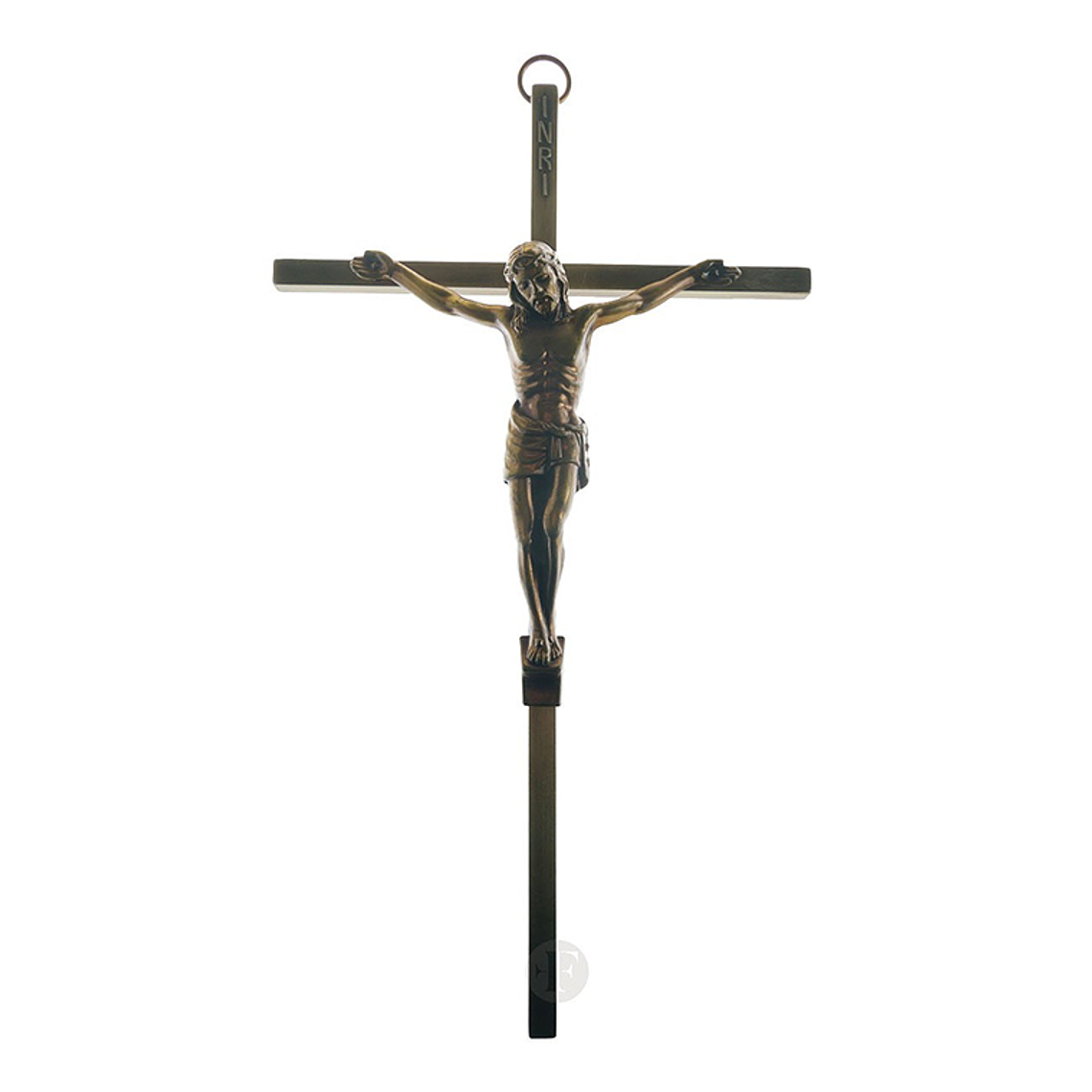 Crucifix en bronze 22 cm 1