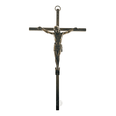 Crucifijo de bronce 22 cm