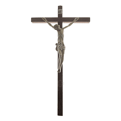 Crucifixo madeira 30 cm