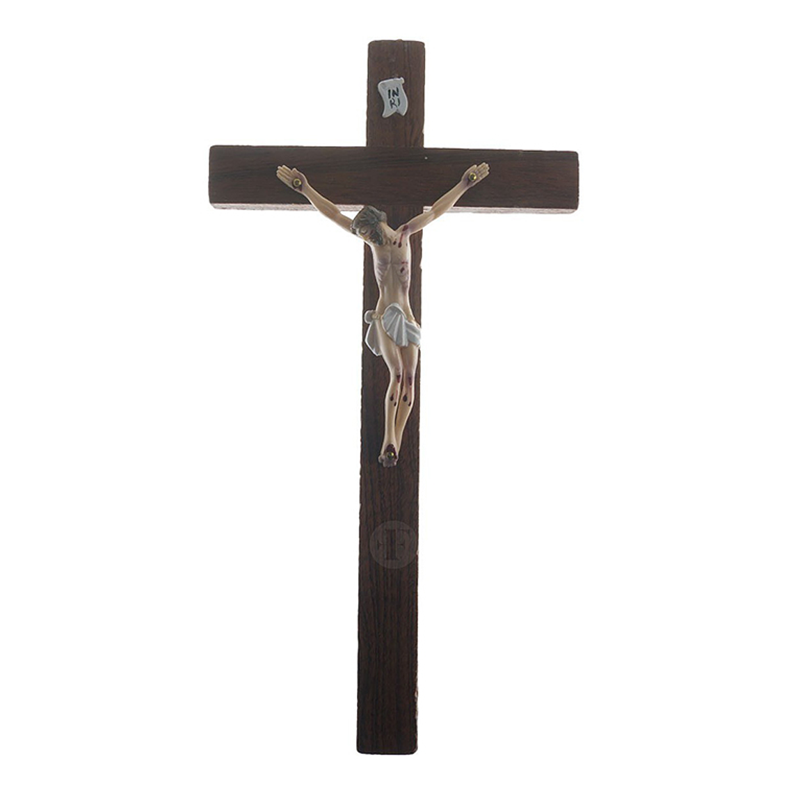 Crucifixo madeira 18 cm 1