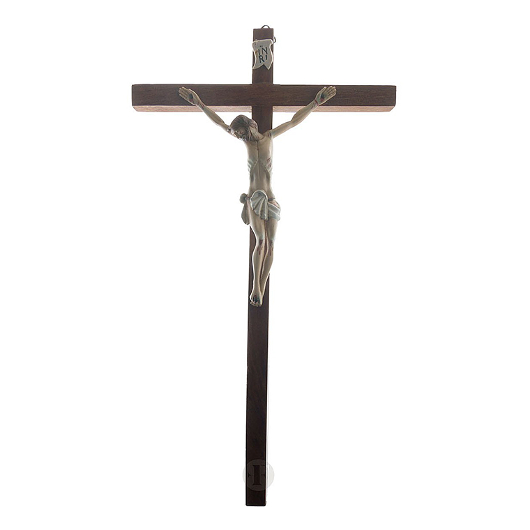 Crucifixo madeira 20 cm 1