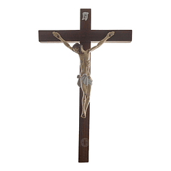 Crucifix en bois 42,5 cm