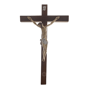 Wooden crucifix 42.5 cm