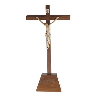 Wooden crucifix 22.5 cm