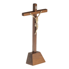 Crucifijo de madera 22,5 cm