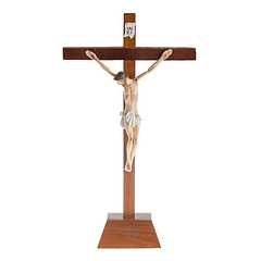 Crucifixo madeira 32 cm