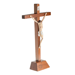 Crucifix en bois 32 cm