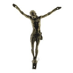 Cristo in metallo 115 mm