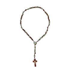 Rosary print Apparition
