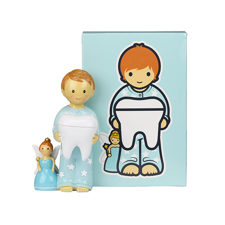Boy with tooth fairy 1