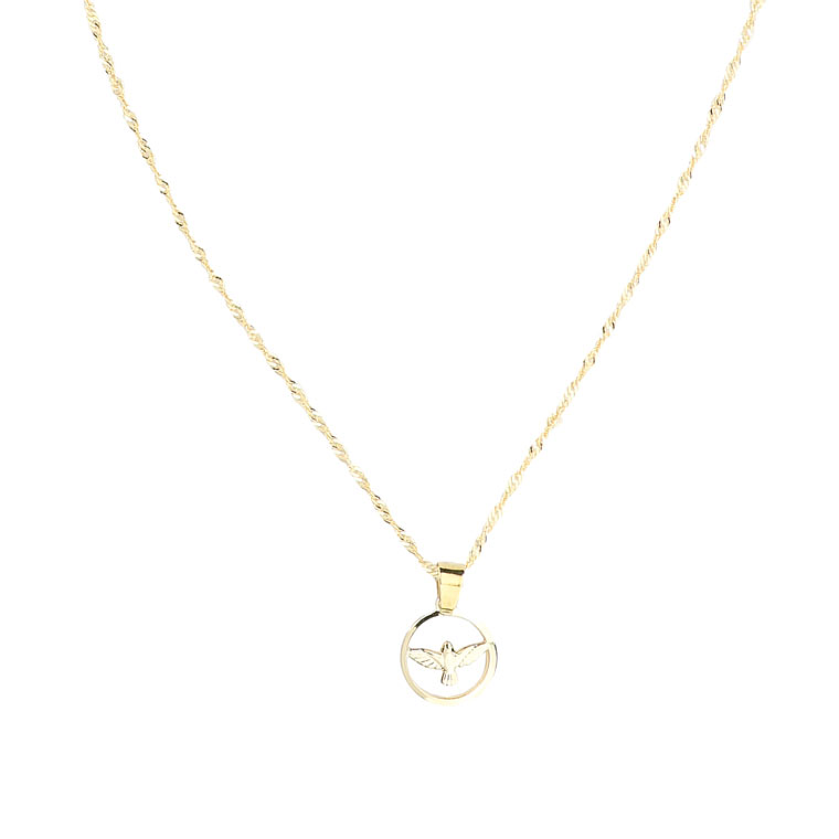 Holy Spirit necklace and Earrings 2