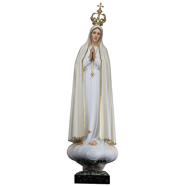 Virgen Peregrina 80 cm-madera 1