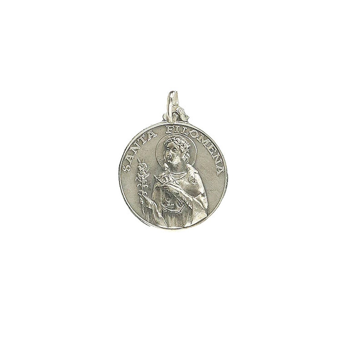 Saint Philomena Medal - Silver 925 1