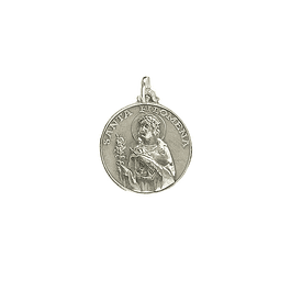 Medalha Santa Filomena - Prata 925