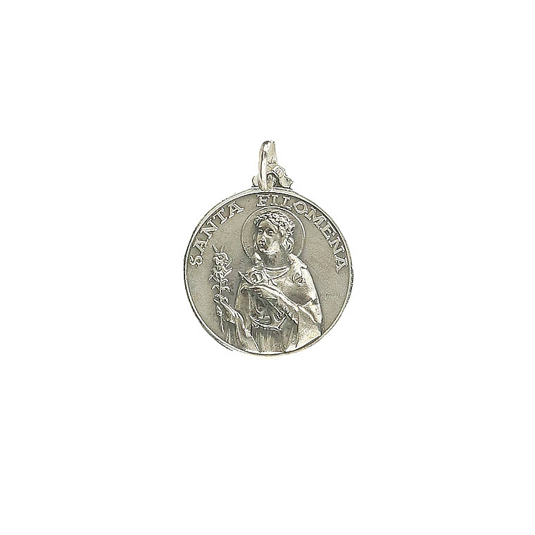Saint Philomena Medal - Silver 925 1