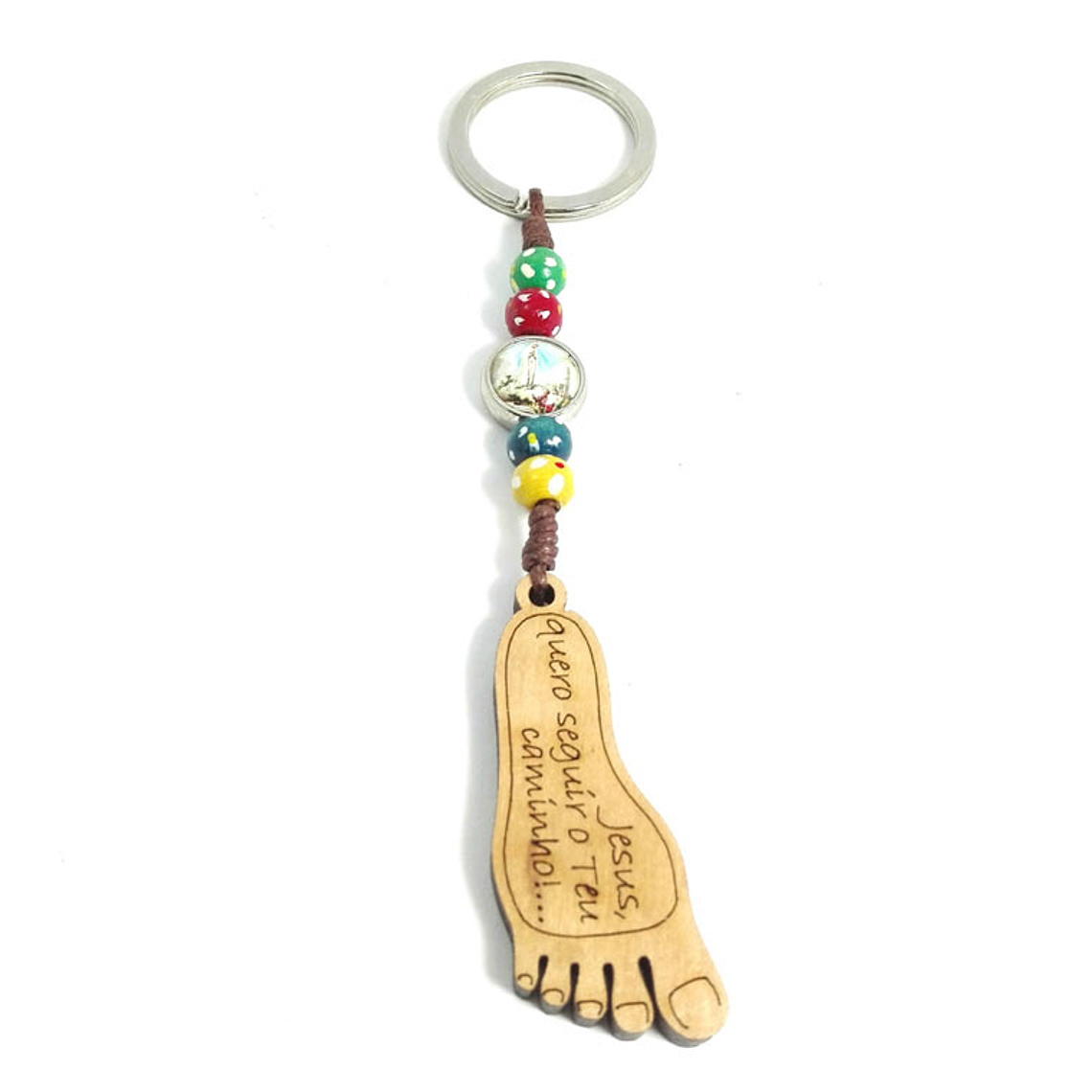 Foot of Fatima Keychain 1