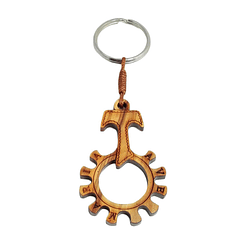 Decade rosary keychain of TAU