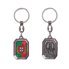 Keychain Portugal with Apparition of Our Lady of Fatima