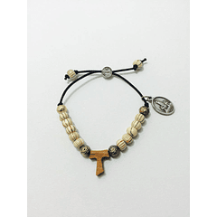 Wood Bracelet I Decade rosary Wood