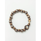 Pulseira missionária de madeira 2