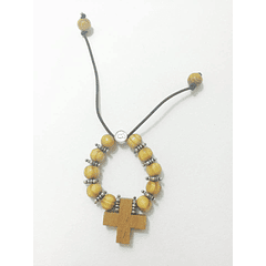 Bracelet Decade Rosary with cross