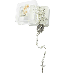 Silver rosary