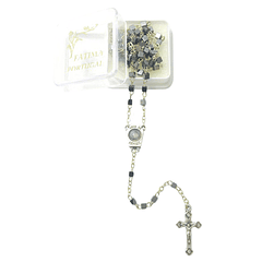 Catholic hematite rosary